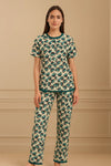 JASMINE BREEZE PRINTED SHIRT AND TROUSER