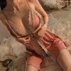 BLUSHING BRIDE NIGHTY 2 PIECES