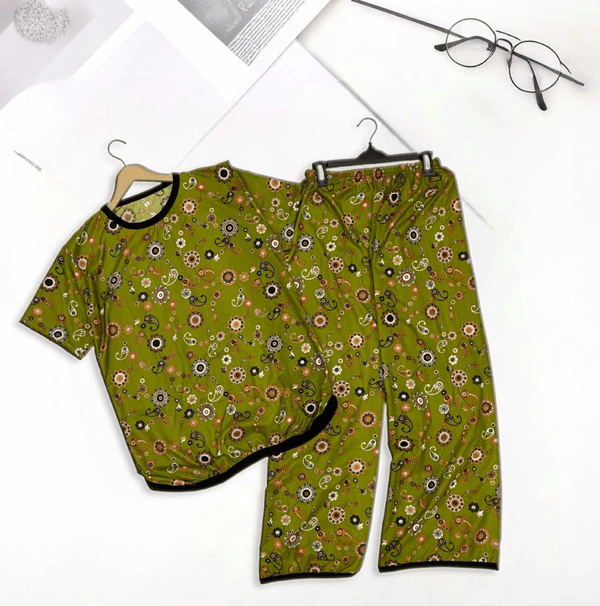 VINTAGE VINE PRINTED SHIRT AND TROUSER