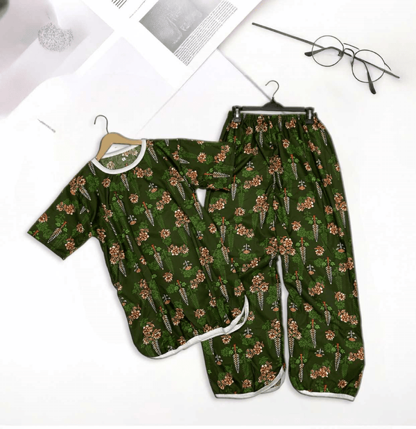 FOREST BLOOM PRINTED SHIRT AND TROUSER