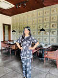 MOONLIT GARDEN  PRINTED SHIRT AND TROUSER