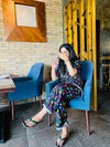 COLORPOP NOIRPRINTED SHIRT AND TROUSER