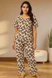 AUTUMN WHISPER PRINTED SHIRT AND TROUSER