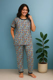 TWINBLOOM PRINTED SHIRT AND TROUSER