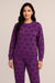 Winter Purple Sleepy Love Co-Ord Set Night Suit