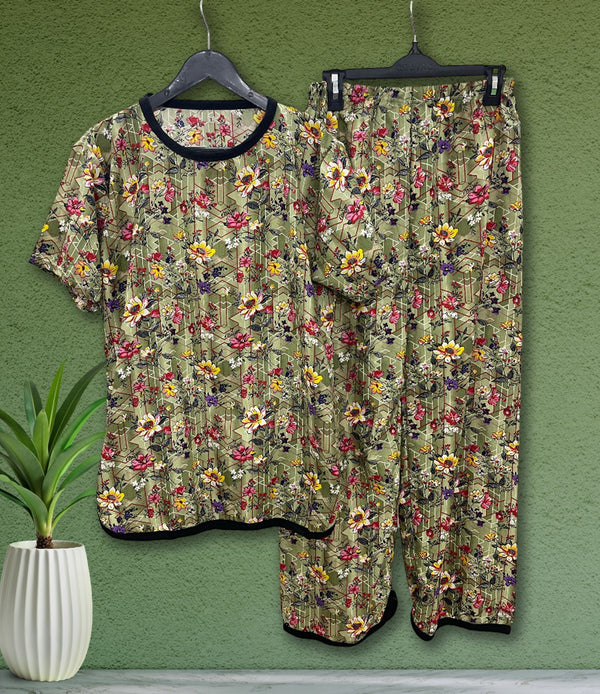 WILDFLOWER TRAIL PRINTED SHIRT AND TROUSER