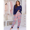 BLUE PINK CHECK STYLE