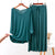 Persian Blue V-Neck Women Night Suit PJ Set